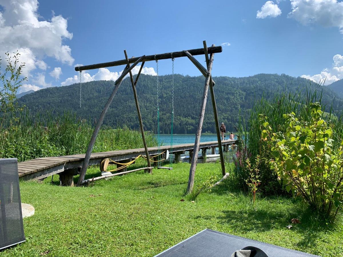 Haus Waldblick Lejlighed Weissensee Eksteriør billede