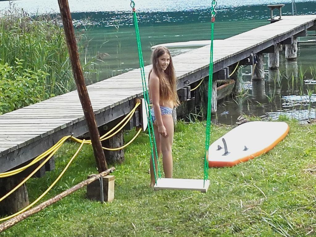 Haus Waldblick Lejlighed Weissensee Eksteriør billede